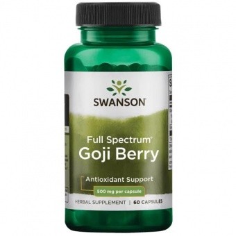 Swanson Swanson Full Spectrum Goji berry 500 mg, 60 капс. 